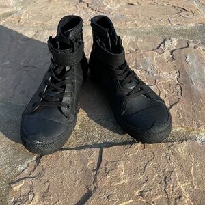 Hunter Boots Original Rubber High Top Sneakers Women's Size 7 UK 5